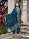 Barlin Vol 2 By Passion Tree Barlin Printed Kurti With Bottom Dupatta